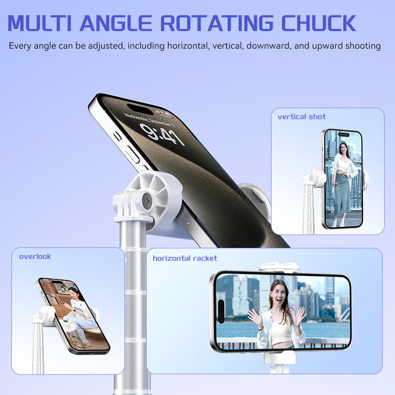 Automatic Base Opening Selfie Stick